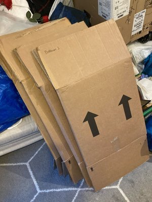 Photo of free Packing Boxes x 4 (Westbourne Park W11)