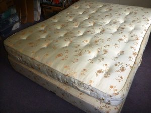 Photo of free MORE PHOTOS - King size Vispring bed and base (New Marston OX3)
