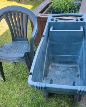 Photo of free 2 chairs and a wheel barrow (Townhill KY12)