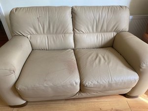 Photo of free Leather 2 seater sofa (Turners Cross)
