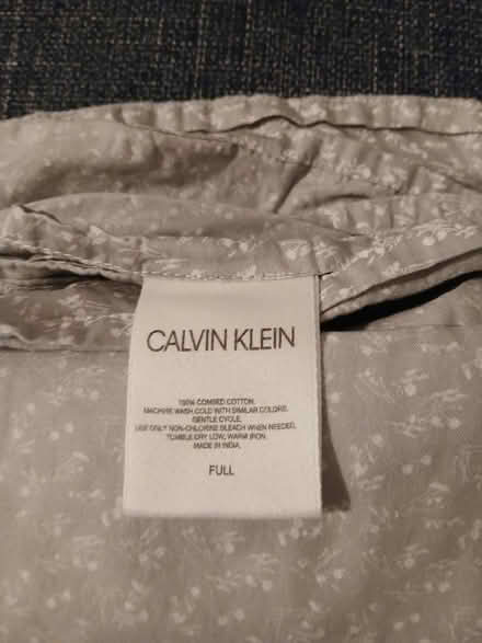 Photo of free Set of CK Bedsheets - Full/Double (Wilson station)