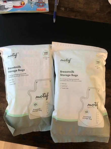 Photo of free Breast Milk Bags (Randallstown, MD)