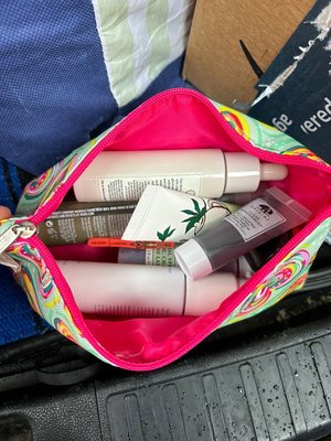 Photo of free Makeup bag full of beauty products (Shoreline)