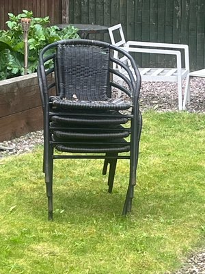 Photo of free 4 garden chairs (Bloxwich)
