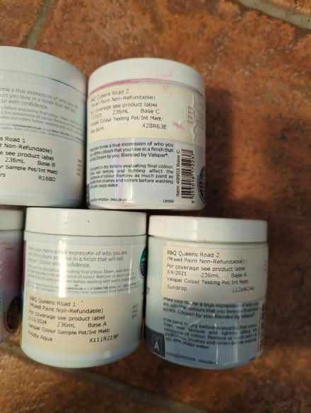Photo of free Paint tester pots (Sheffield S12)
