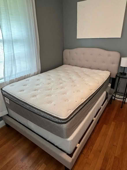 Photo of free Full bed with frame (Lakeside, VA)