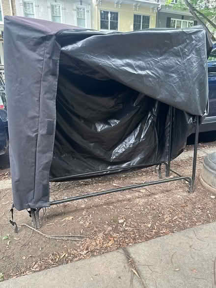 Photo of free Firewood Rack With Cover (4ft) (Woodley Park)