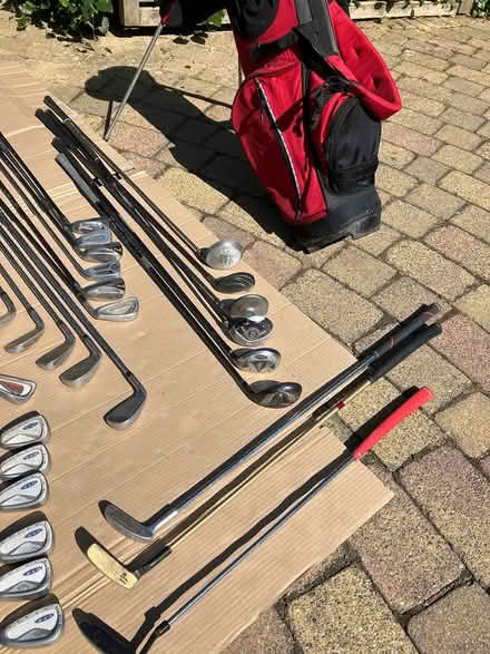 Photo of free Golf clubs + golf bag (CT5)