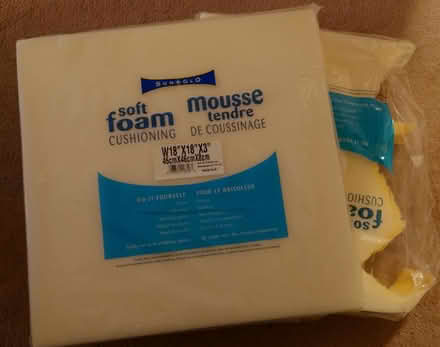 Photo of free Cushion Foam (Derry & Mavis)