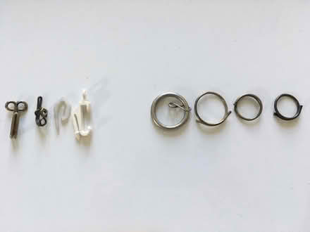 Photo of free Curtain hooks and rings (RH15) #1