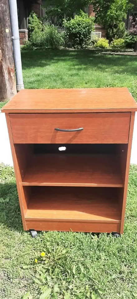 Photo of free Curb find: small furniture piece (Bloor St W & Jane St)
