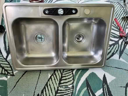 Photo of free Stainless Steel Double Sink (Hanover Township, Bethlehem)