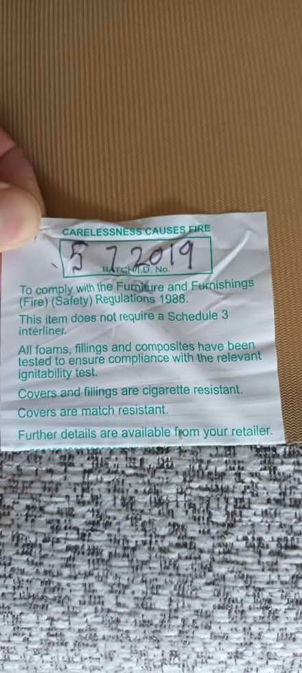 Photo of free Used armchair (ME19 West Malling) #2