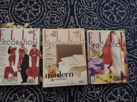 Photo of free Elle deco magazines 1990's (Barming Heath ME16)
