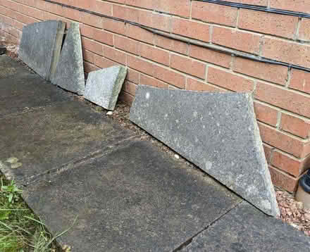 Photo of free Pieces of paving slab (Roundhay LS8)