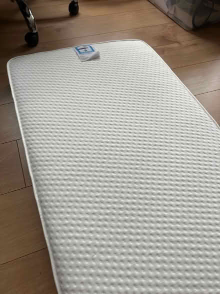 Photo of free Cot bed mattress. Great condition (Mudeford BH23)