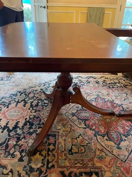 Photo of free Dining table and chairs (6) (Rayford road storage near 99)
