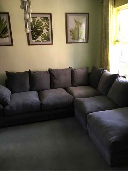 Photo of free Grey Corner sofa (Furze Platt SL6)