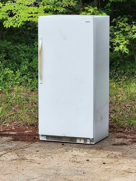 Photo of free Upright freezer (southwest Raleigh)