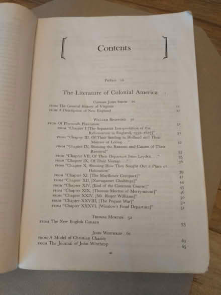 Photo of free Early US Literature Anthology (Darien) #3