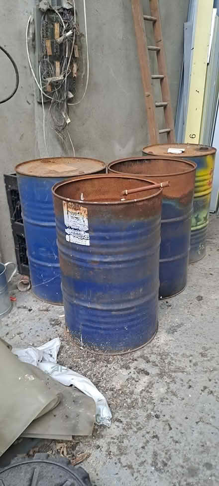 Photo of free Cabinets and oil drums (Dublin city)