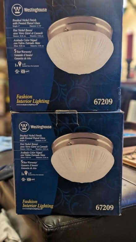 Photo of free 2 dome ceiling lights (Upper Marlboro, MD (Marlton)) #1