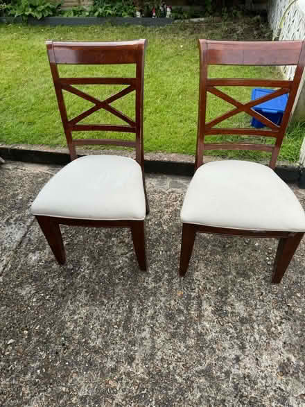 Photo of free Dining Chairs x 2 (Croydon)