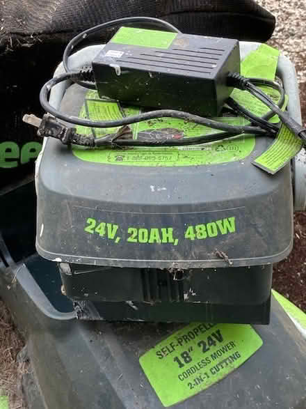 Photo of free Mower with rechargeable battery (West Seattle)