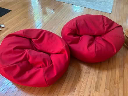 Photo of free Oversized Bean Bag Chairs (2) (Upper Marlboro)