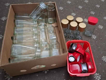 Photo of free Empty Glass Jars with lids (Kings Heath B14)