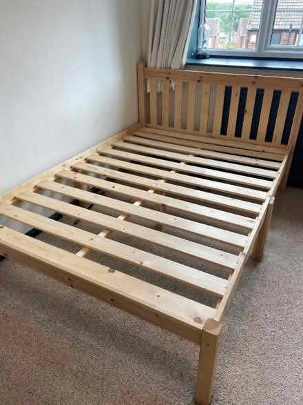 Photo of free Double Bedframe (Horsforth LS18)