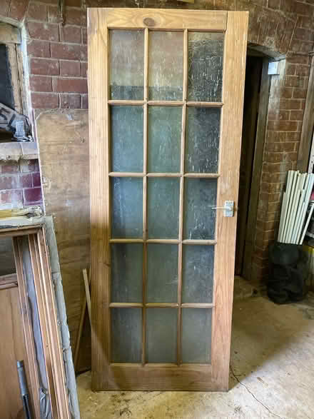 Photo of free Glass-panelled door (Herefordshire HR2) #1
