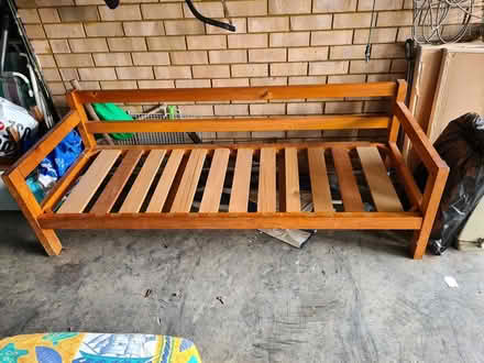 Photo of free Wooden Sofa Frame (Point Clare)