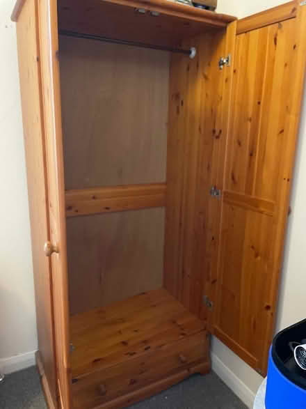 Photo of free Pine wardrobe (Crouch Hill N19)