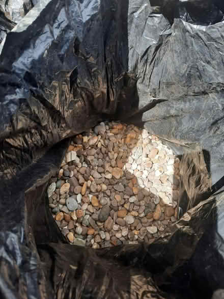 Photo of free Small stones, bagged up (North Tonbridge, TN10)