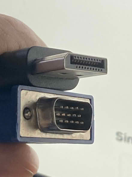 Photo of DisplayPort Plug to VGA 15 Pin (Twickenham TW1)