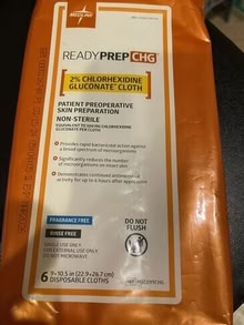 Photo of free Ready Prep Cloths - Pre-Op Skin Preparation
