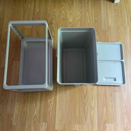 Photo of free IKEA Hallbar recycling set (Columbia)