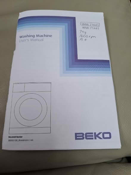 Photo of free Washing Machine BEKO Integrated 7 kg (Solihull B91)