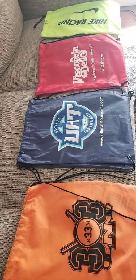 Photo of free Misc. Drawstring Bags (Maryland Heights)