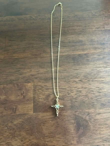Photo of free Necklace with cross (Douglassville (Yellow House))