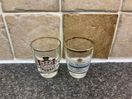 Photo of free 2 shot glasses (World’s End Burgess Hill) #1