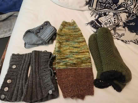 Photo of free Various handknit items - feet, legs (Capitol Hill, DC)