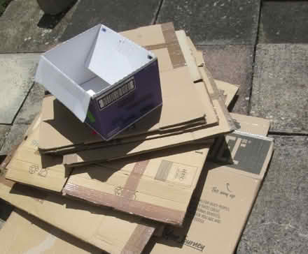 Photo of free 14 boxes suitable for moving (Cheddon Fitzpaine TA2)