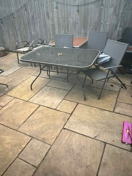 Photo of free Table and 6 chairs (Feltham TW14)
