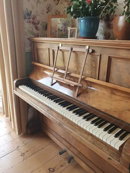Photo of free Beautiful old walnut piano (Teignmouth)