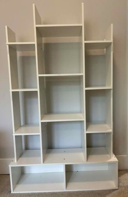 Photo of free White shelves (AnnArbor West side)