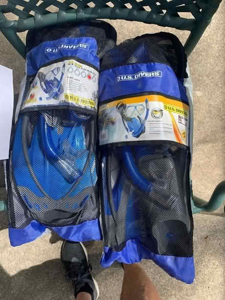 Photo of free adult snorkel gear (Cherry Hill and Telegraph)