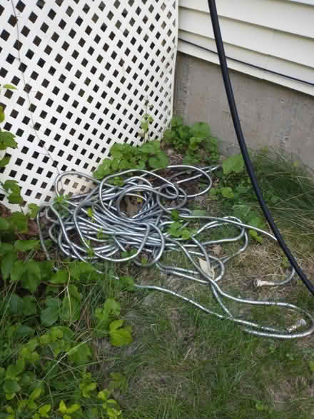 Photo of free Scrap Metal hose (Meriden off Curtis st) #1