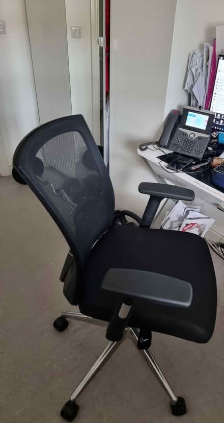 Photo of free Office desk and chair to go (DA2)